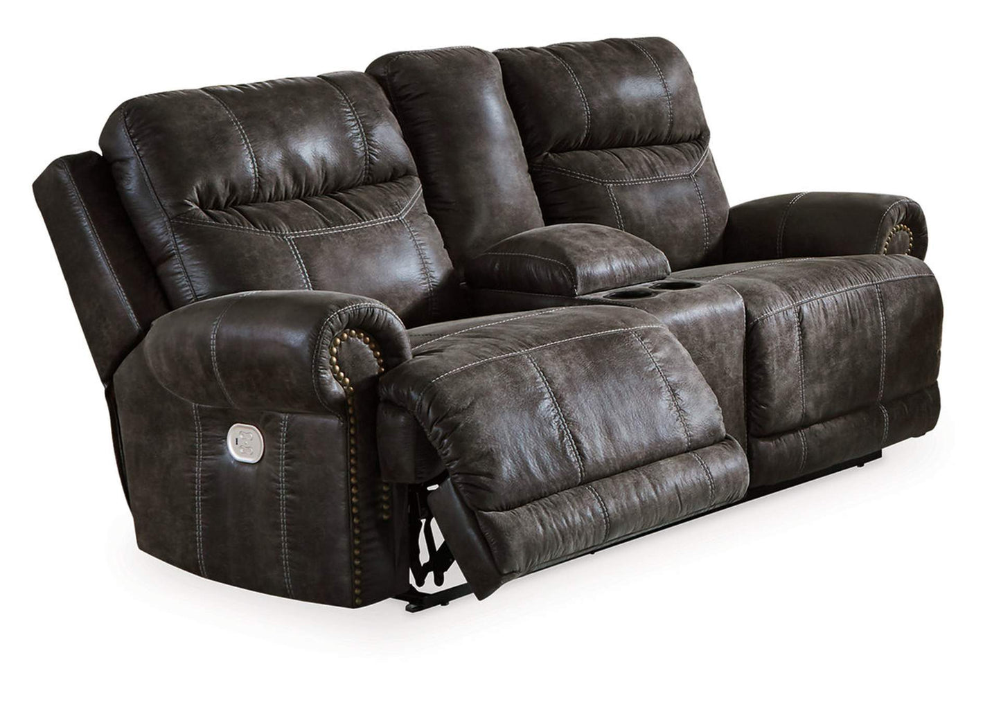 Grearview Power Reclining Loveseat with Console