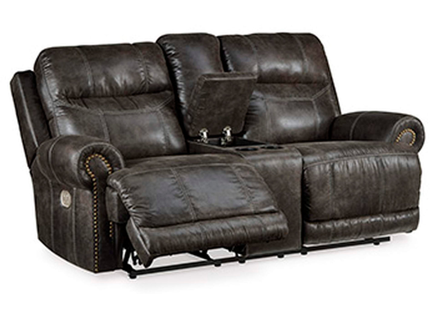 Grearview Power Reclining Loveseat with Console