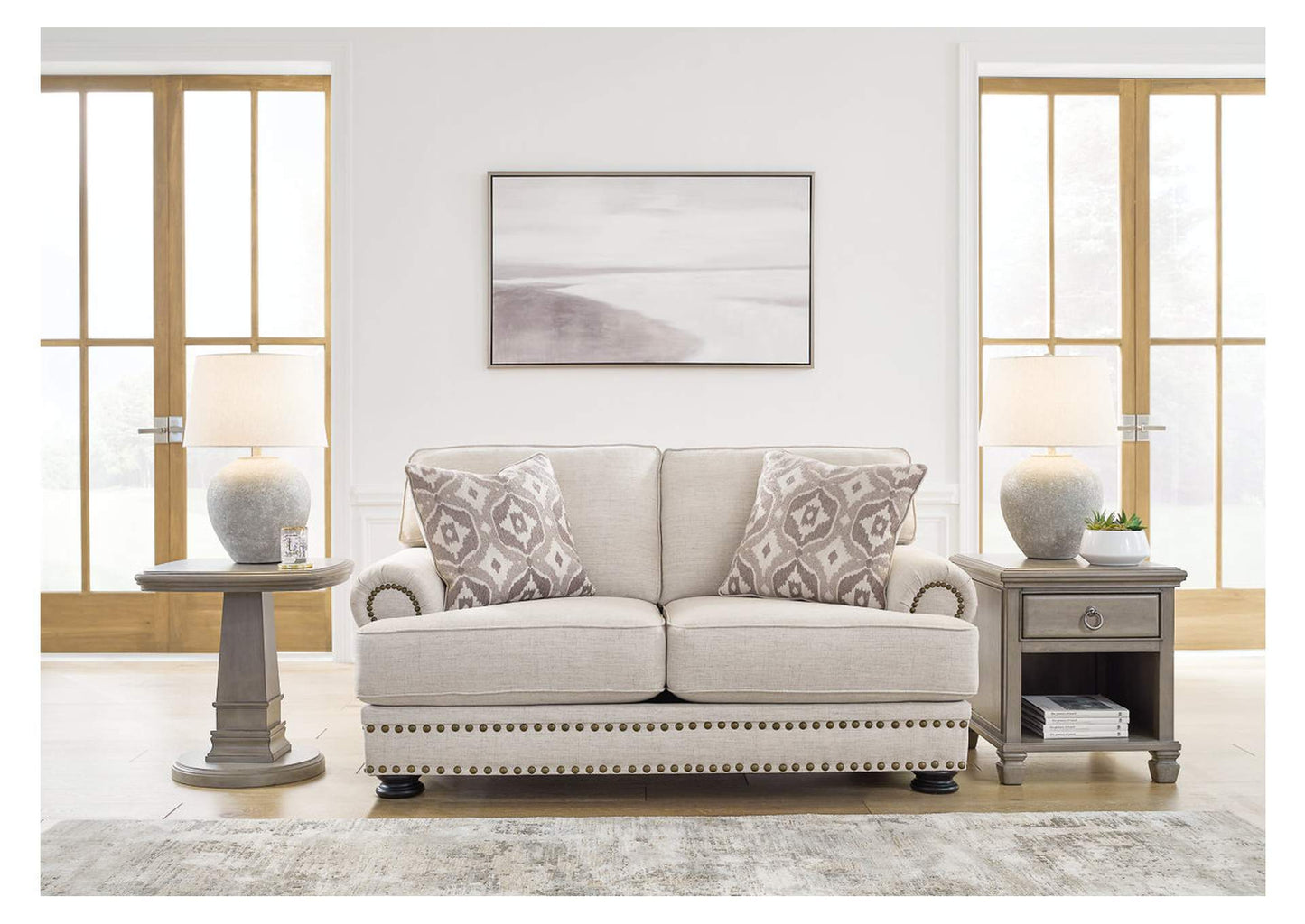 Merrimore Sofa, Loveseat, Chair and Ottoman