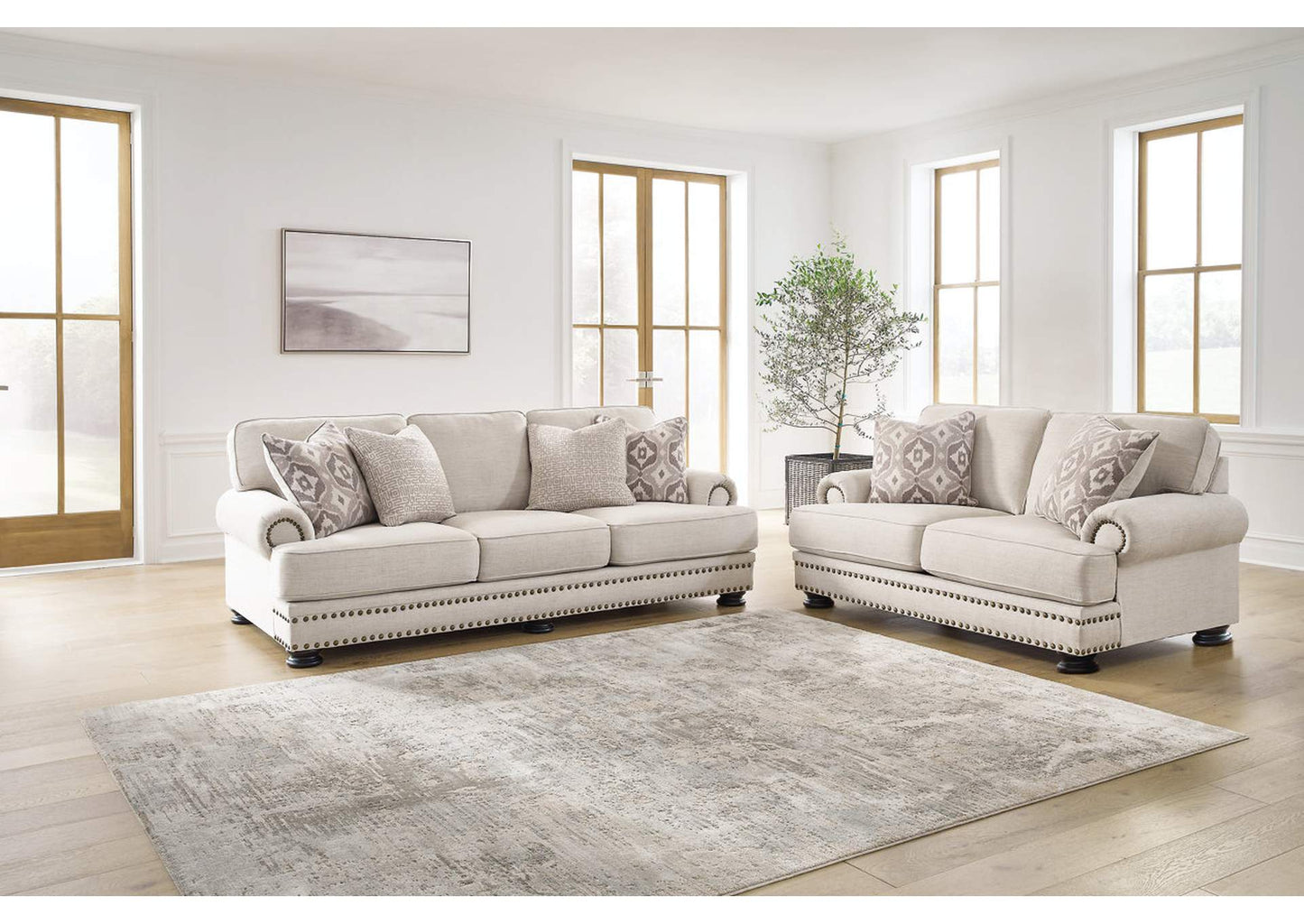 Merrimore Sofa, Loveseat, Chair and Ottoman