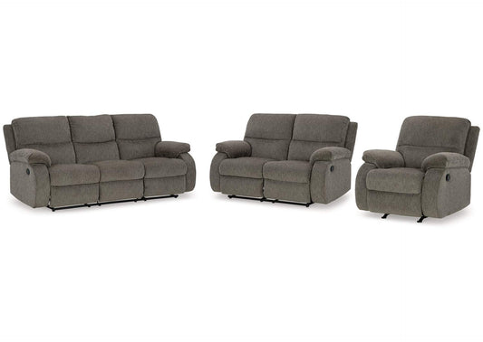 Scranto Sofa, Loveseat and Recliner