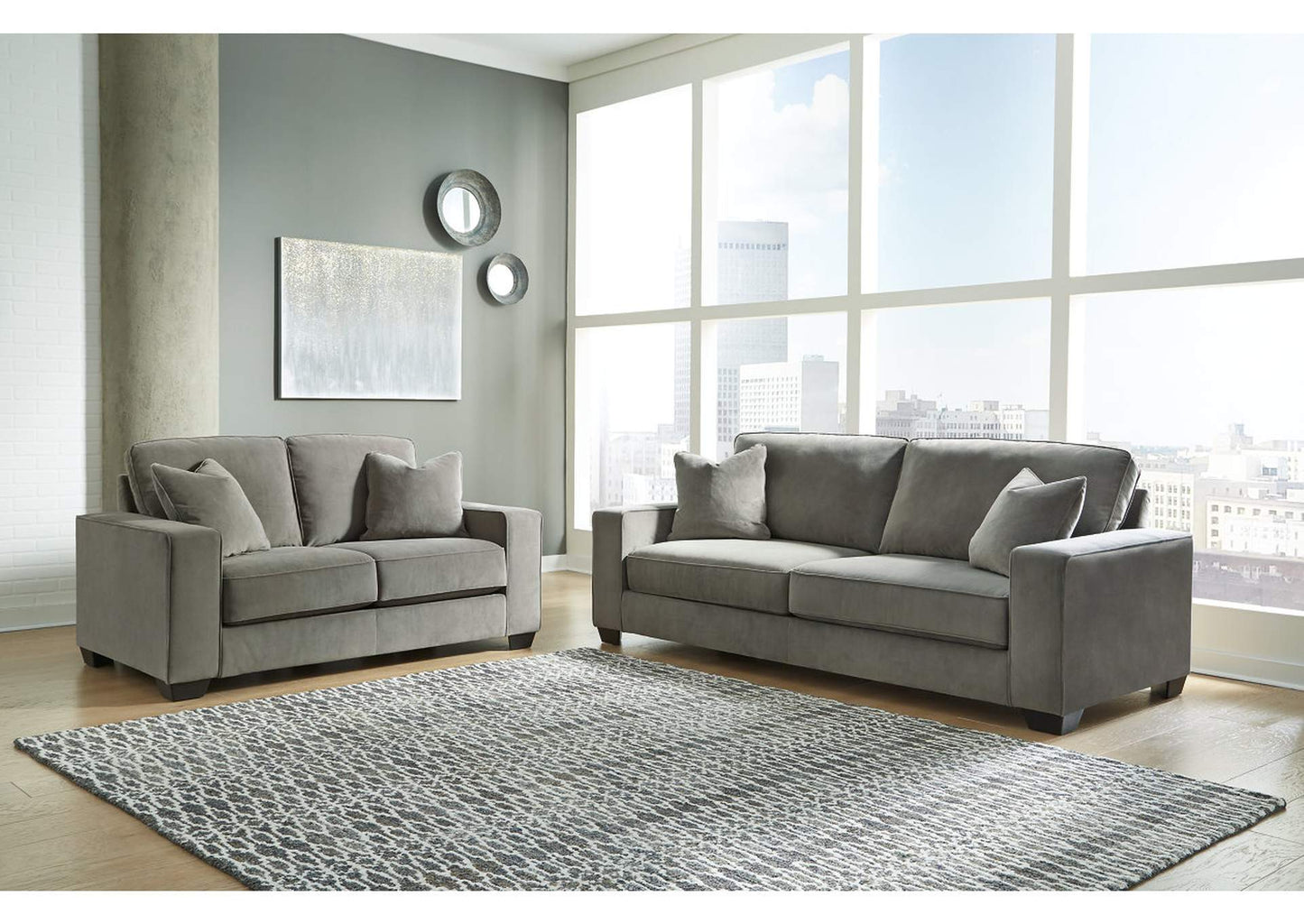 Angleton Sofa and Loveseat