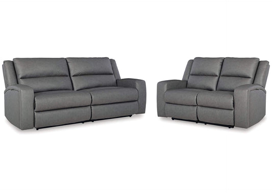 Brixworth Manual Reclining Sofa and Loveseat