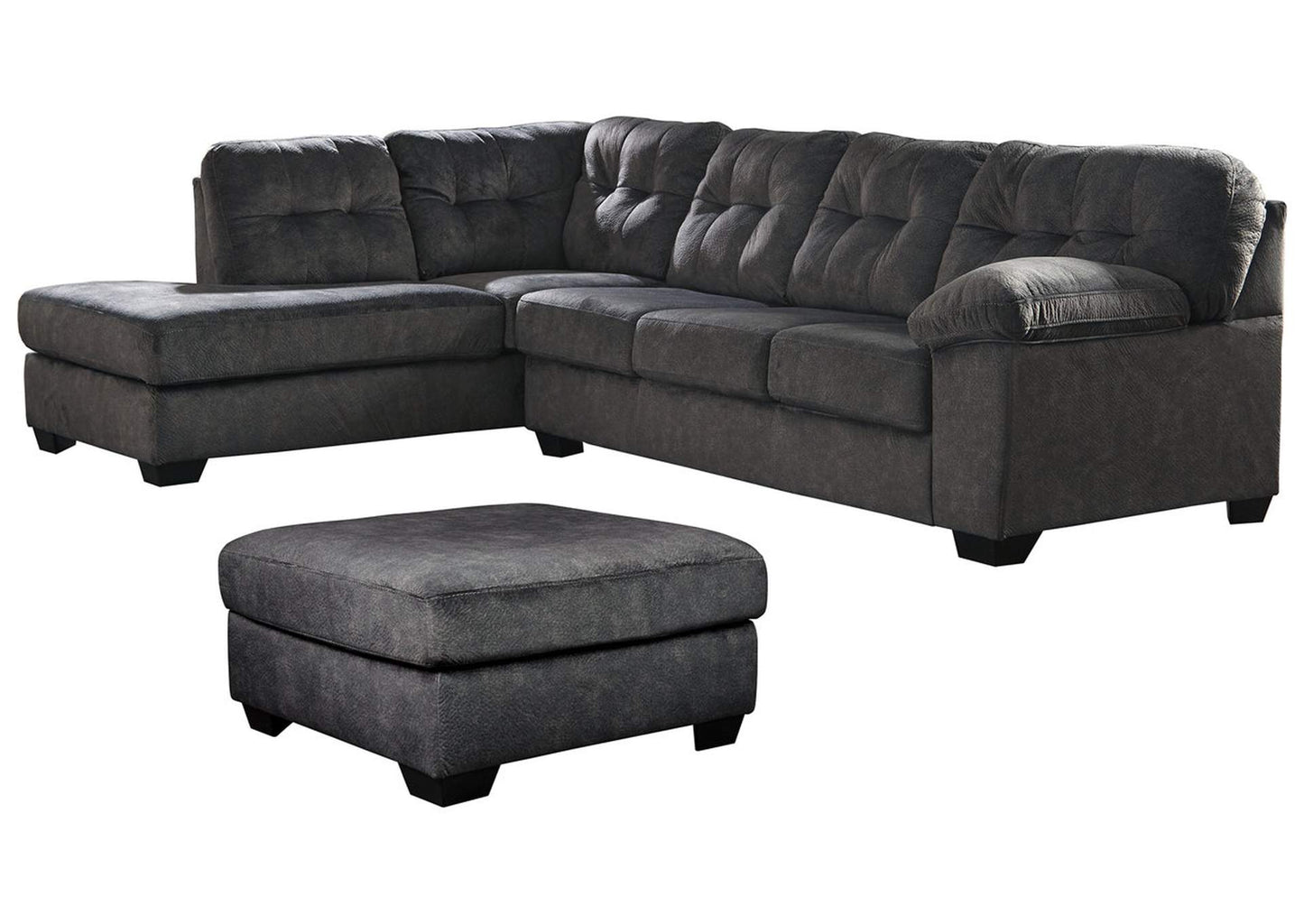 Accrington Sleeper 2-Piece Sectional with Ottoman