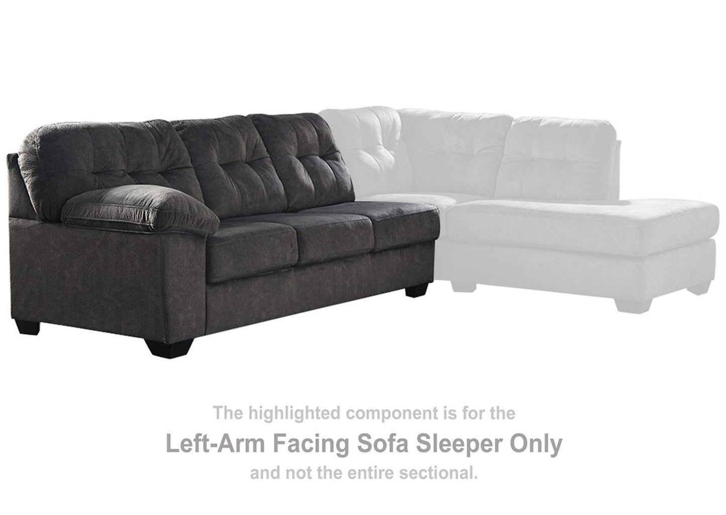 Accrington 2-Piece Sleeper Sectional with Chaise