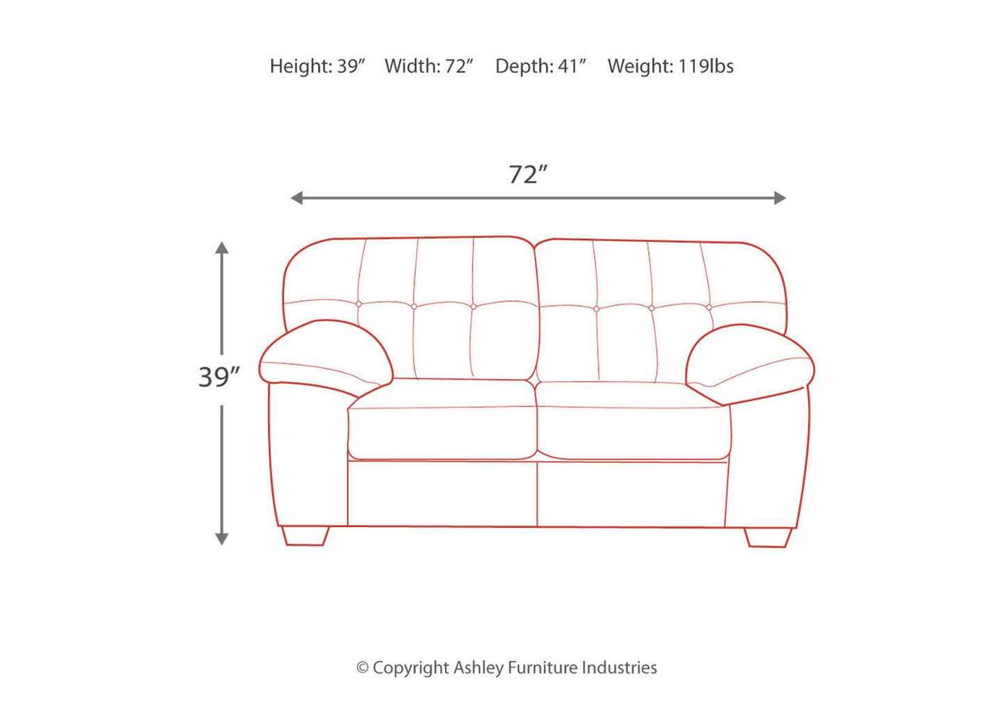 Accrington Loveseat