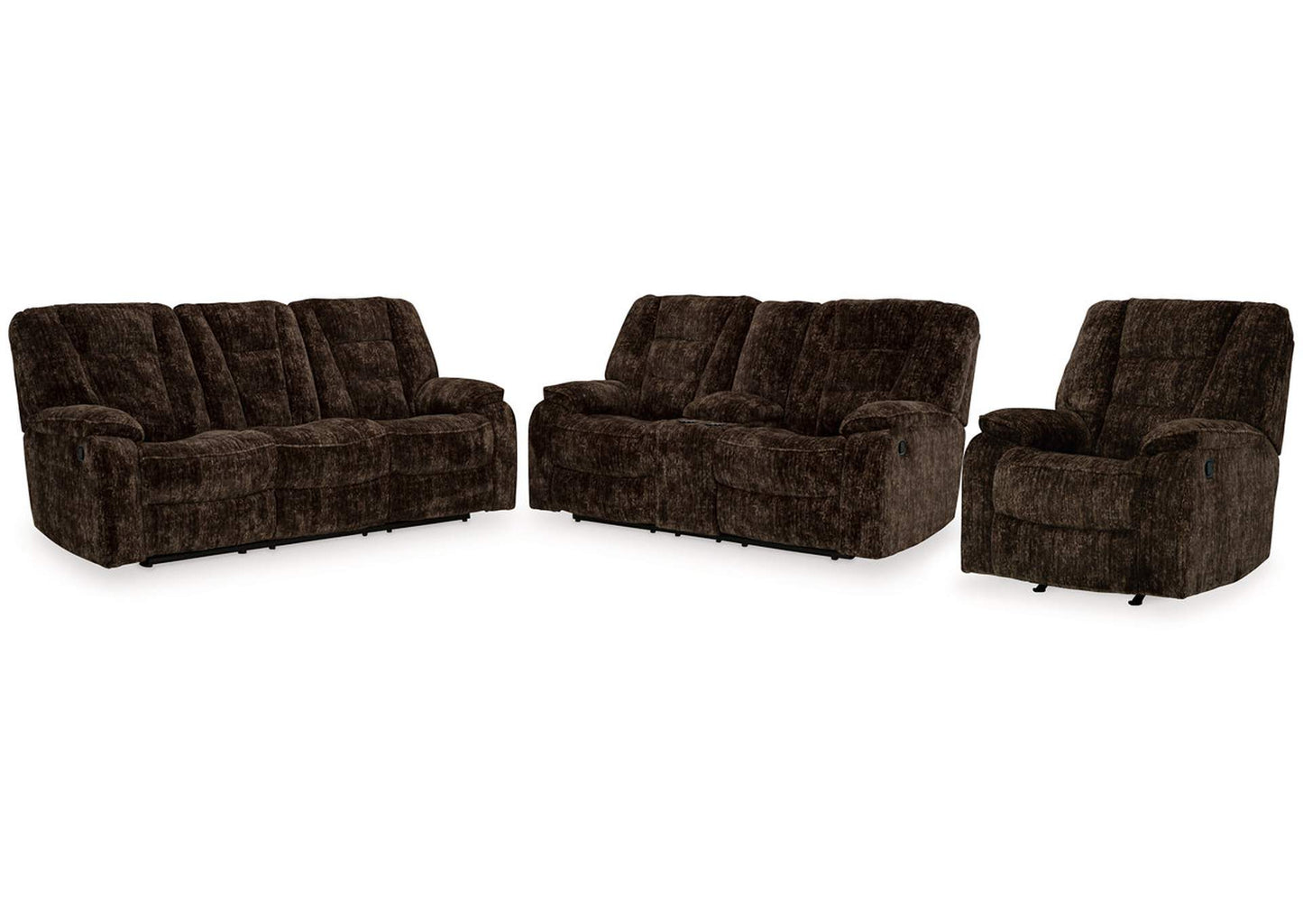 Soundwave Sofa, Loveseat and Recliner