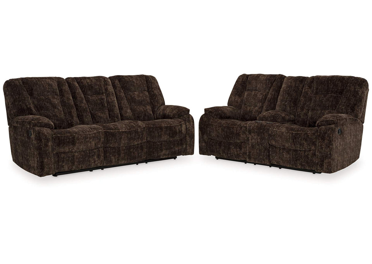 Soundwave Manual Reclining Sofa and Loveseat