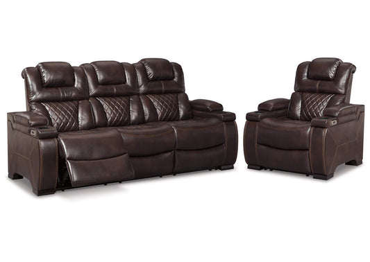 Warnerton Power Sofa and Recliner