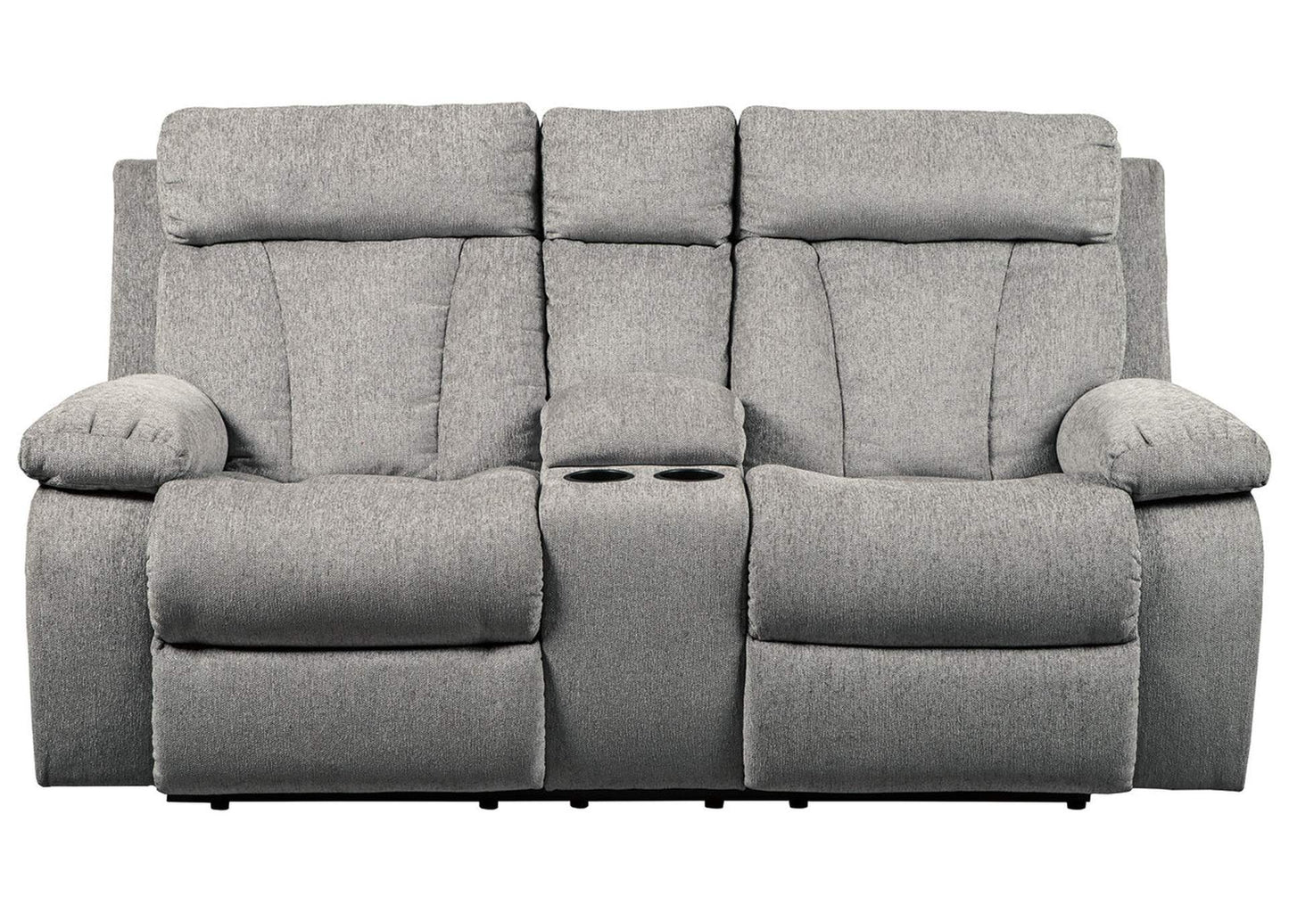 Mitchiner Manual Reclining Sofa and Loveseat Set