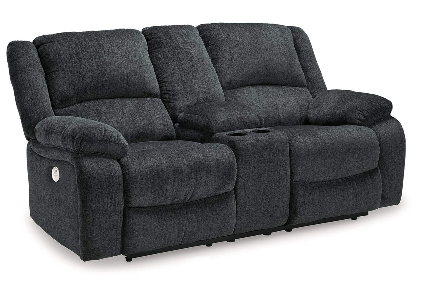 Draycoll Power Reclining Sofa and Loveseat Set