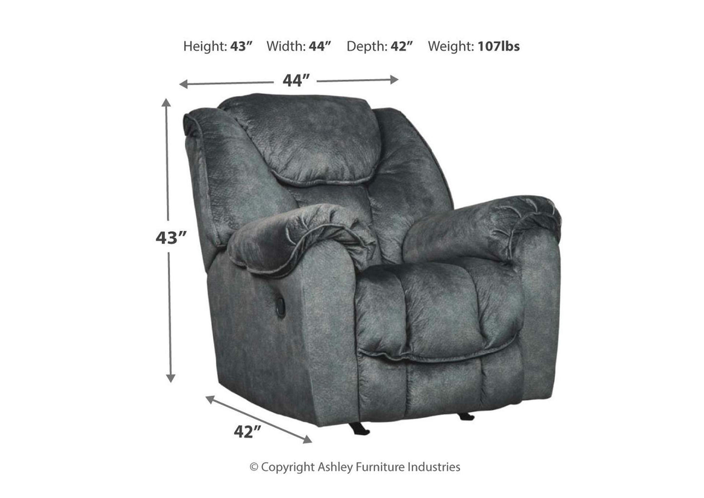 Capehorn Manual Reclining Sofa, Loveseat and Recliner Set