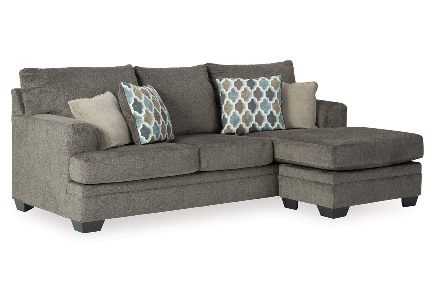 Dorsten Sofa Chaise, Chair, and Ottoman