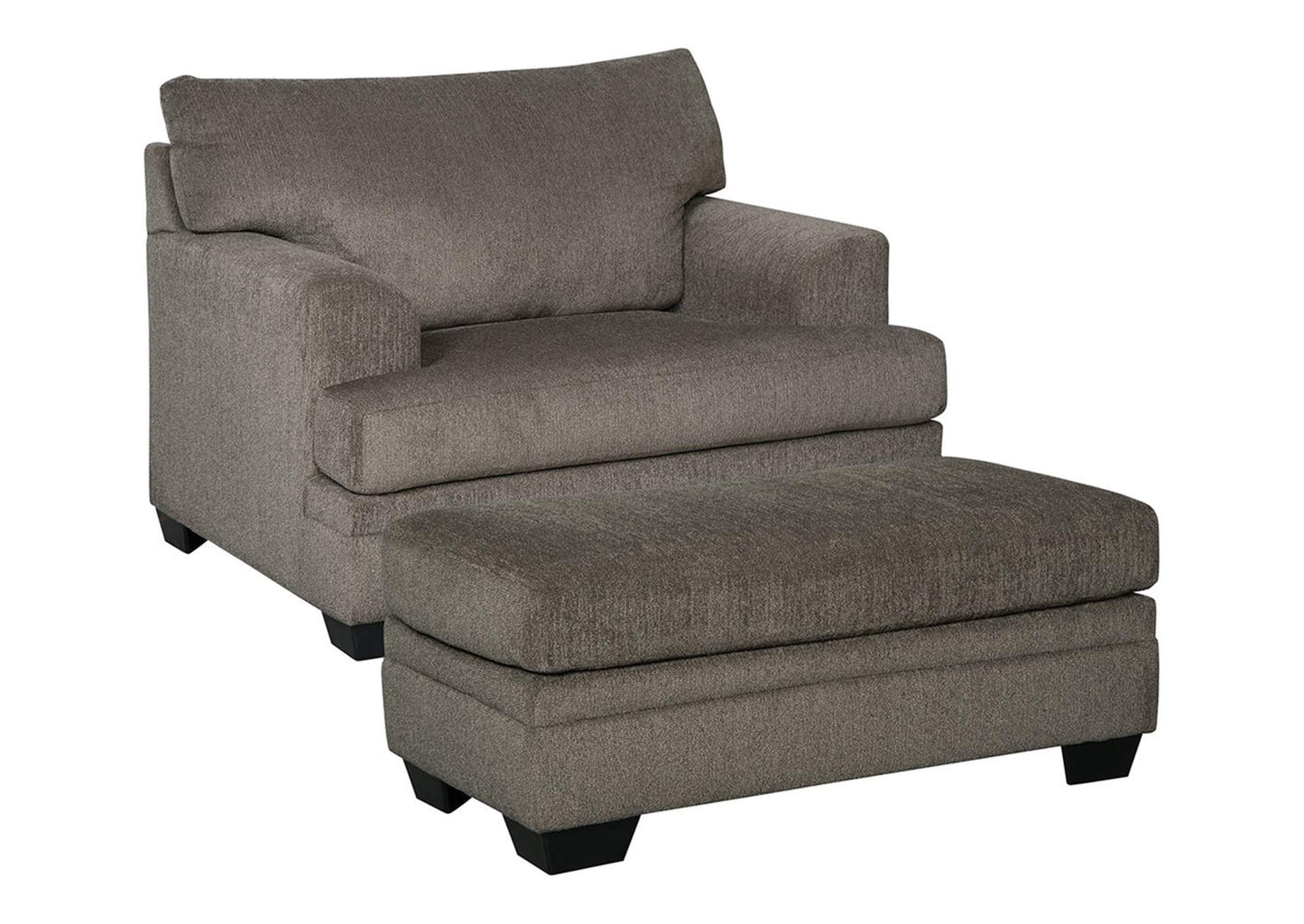 Dorsten Sofa Chaise, Chair, and Ottoman