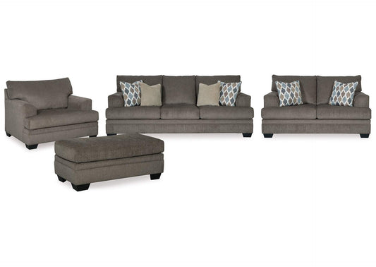 Dorsten Sofa, Loveseat, Chair and Ottoman