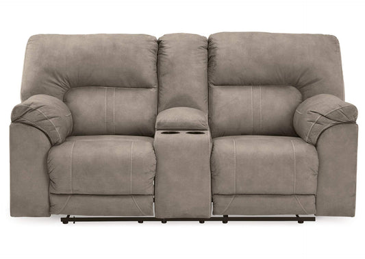 Cavalcade Power Reclining Loveseat with Console