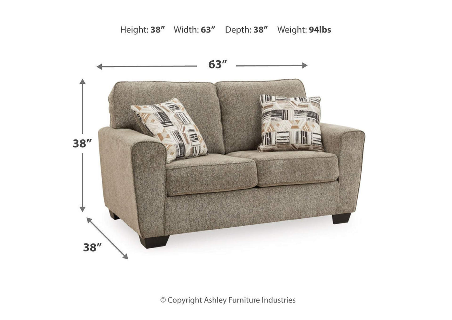 McCluer Sofa, Loveseat and Chair