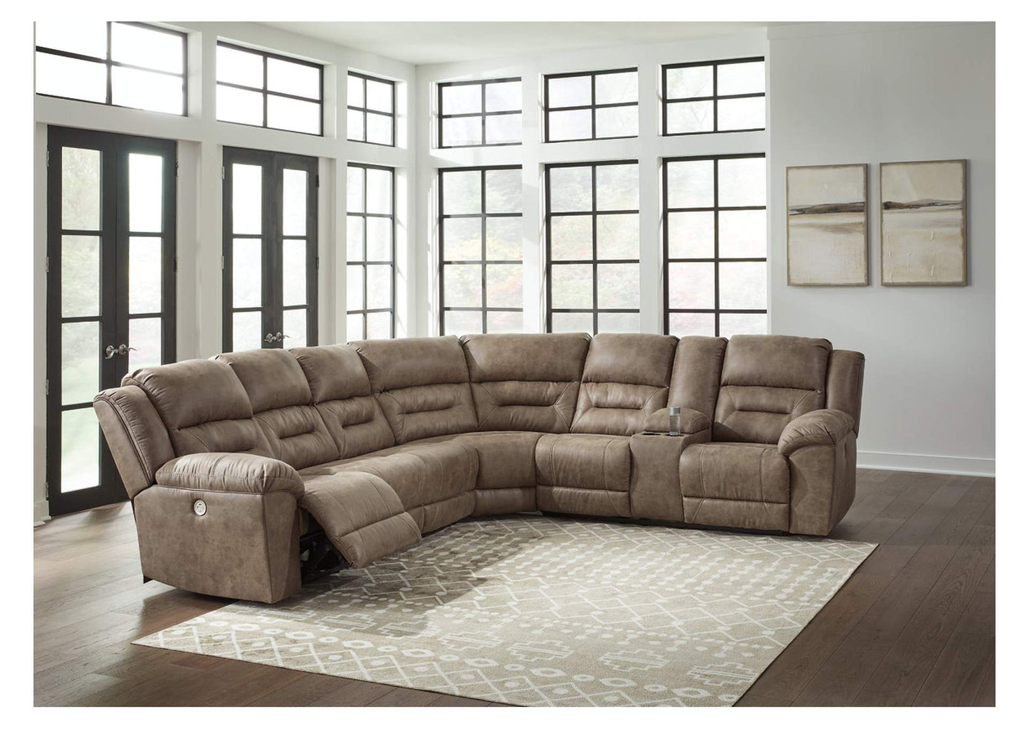 Ravenel 4-Piece Power Reclining Sectional