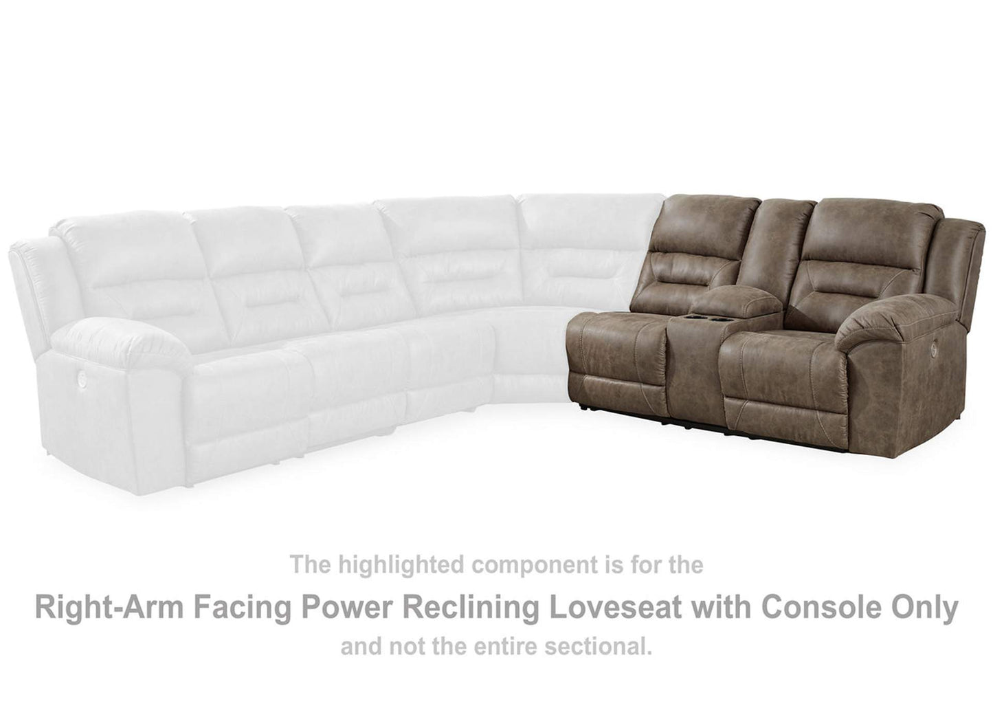 Ravenel 4-Piece Power Reclining Sectional