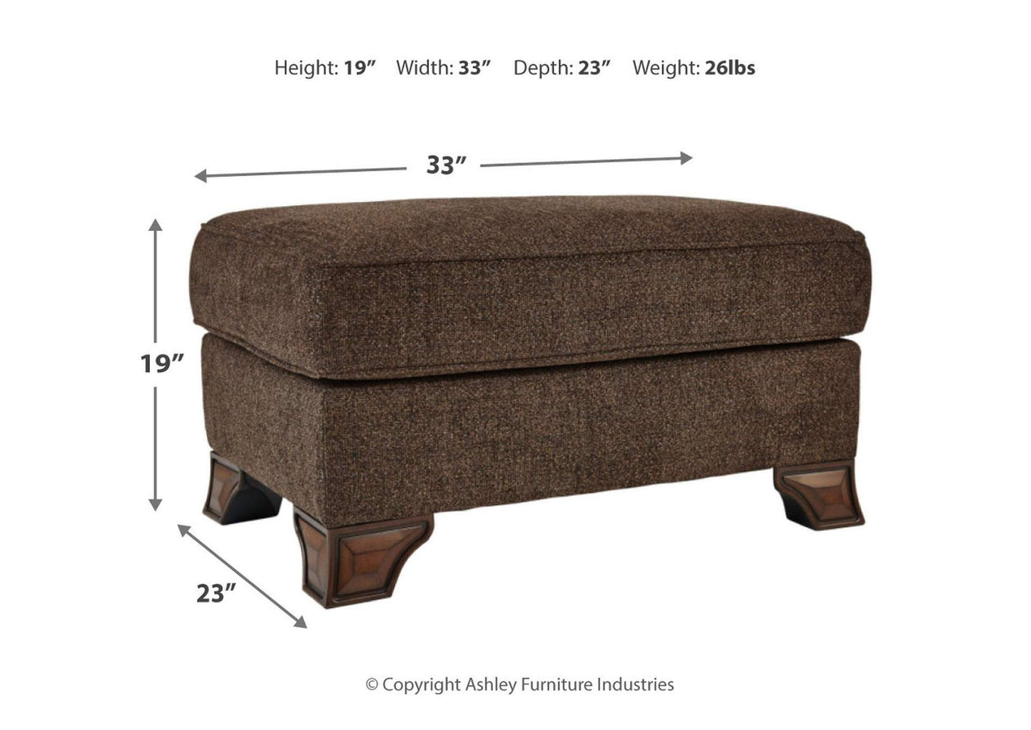 Miltonwood Ottoman