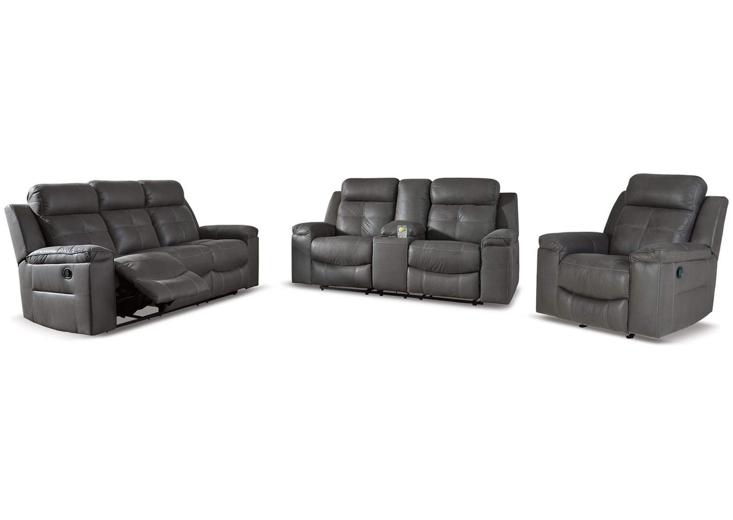 Jesolo Reclining Sofa, Loveseat and Recliner Set