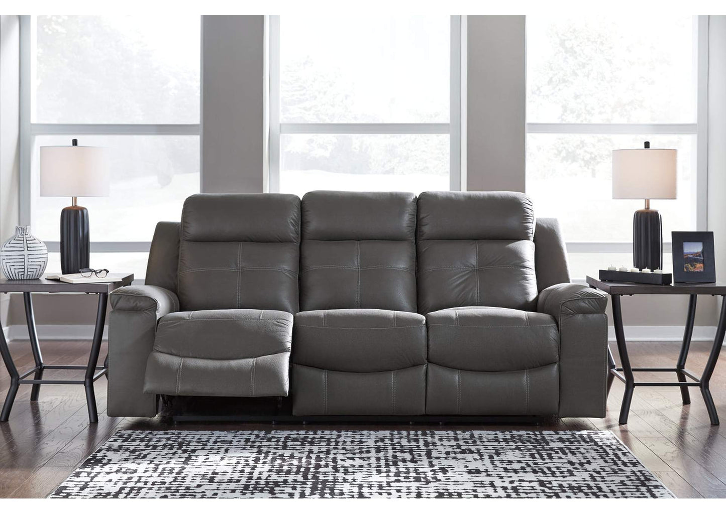 Jesolo Manual Reclining Sofa and Loveseat Set