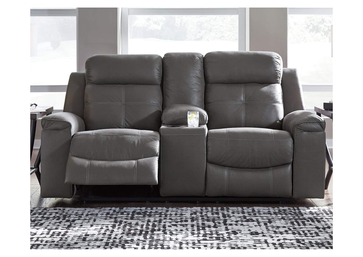 Jesolo Manual Reclining Sofa and Loveseat Set