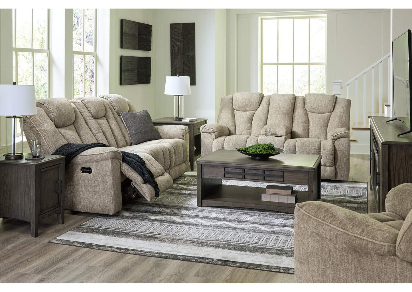 Hindmarsh Power Sofa, Loveseat and Recliner