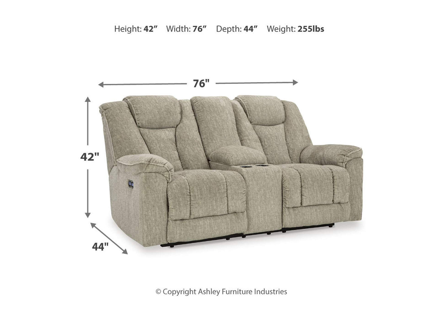 Hindmarsh Power Sofa, Loveseat and Recliner