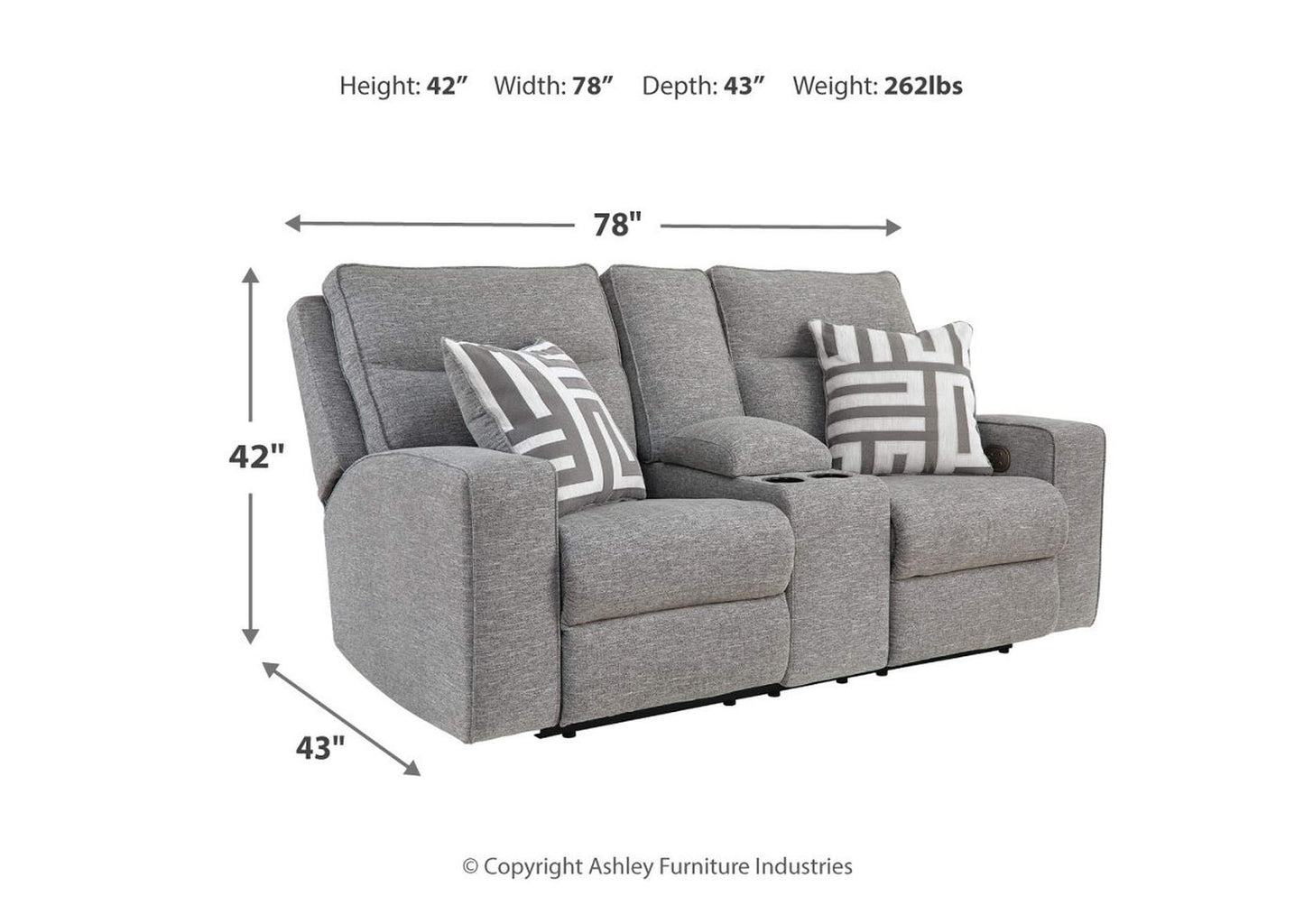 Biscoe Power Sofa, Loveseat and Recliner