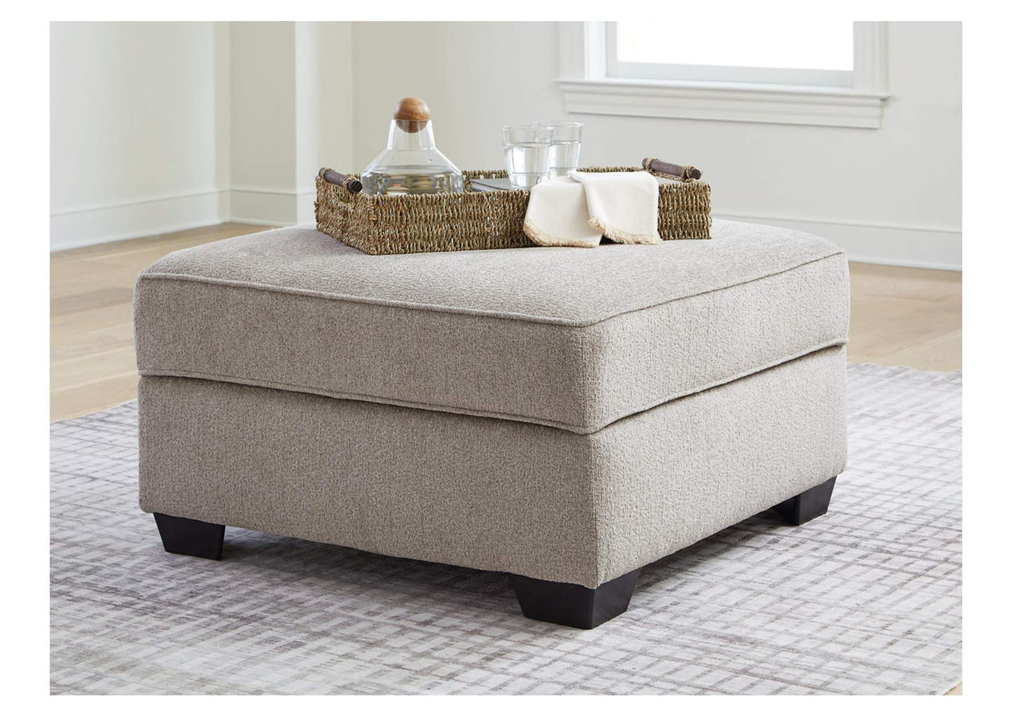 Claireah Ottoman With Storage