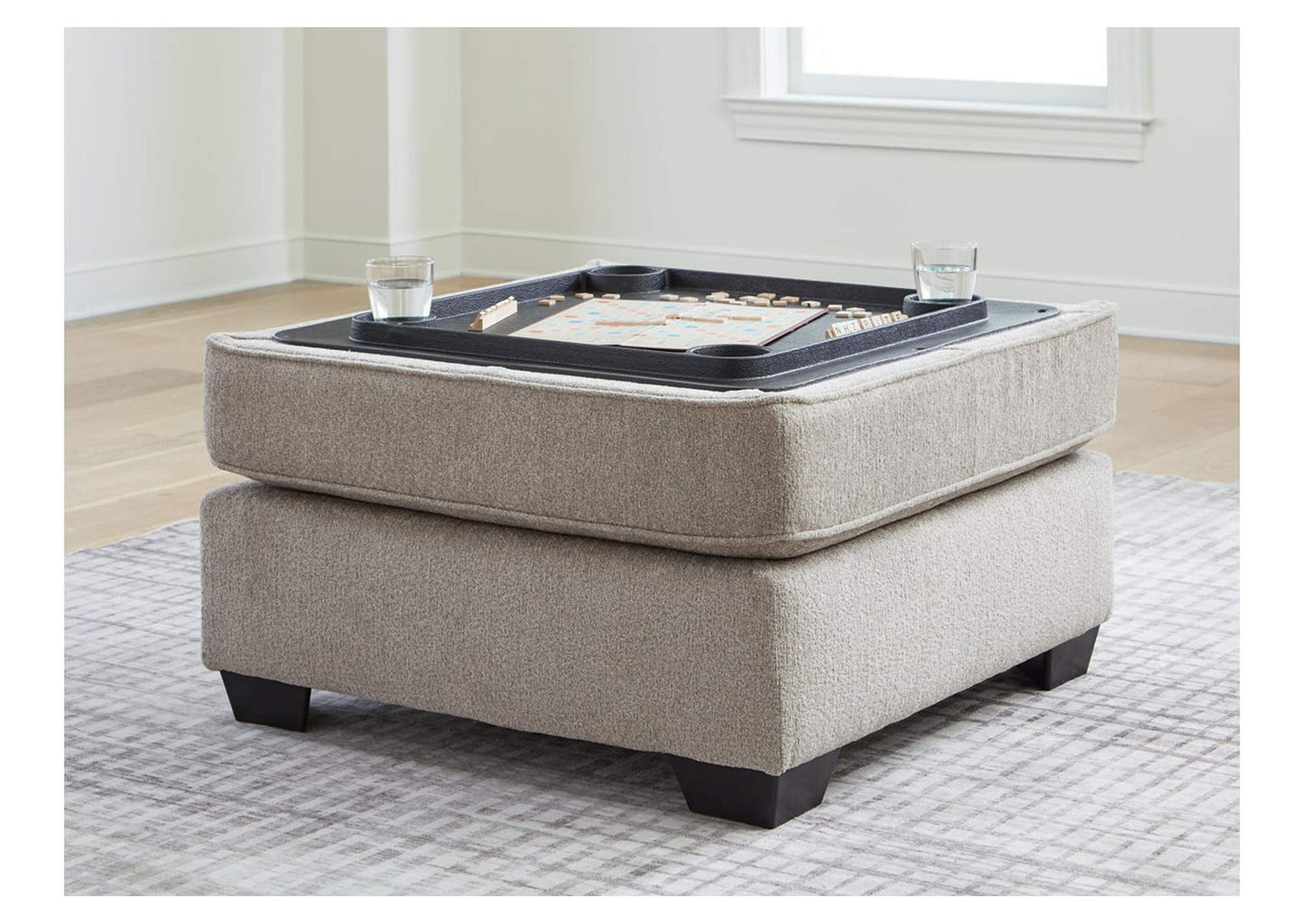 Claireah Ottoman With Storage