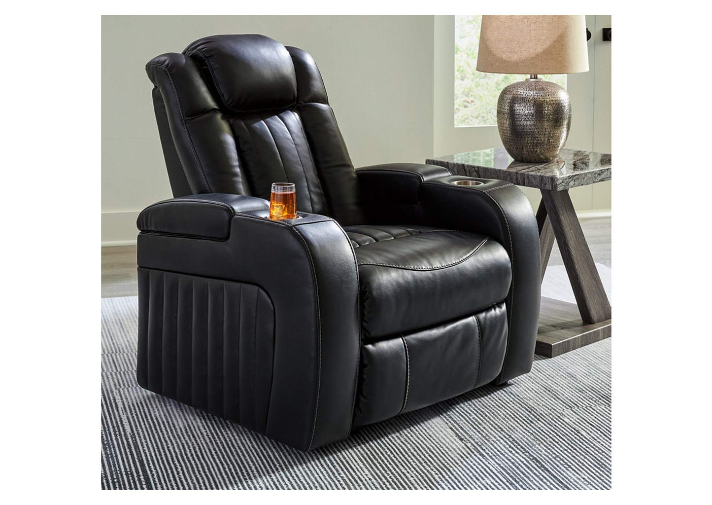 Caveman Den Power Sofa, Loveseat and Recliner