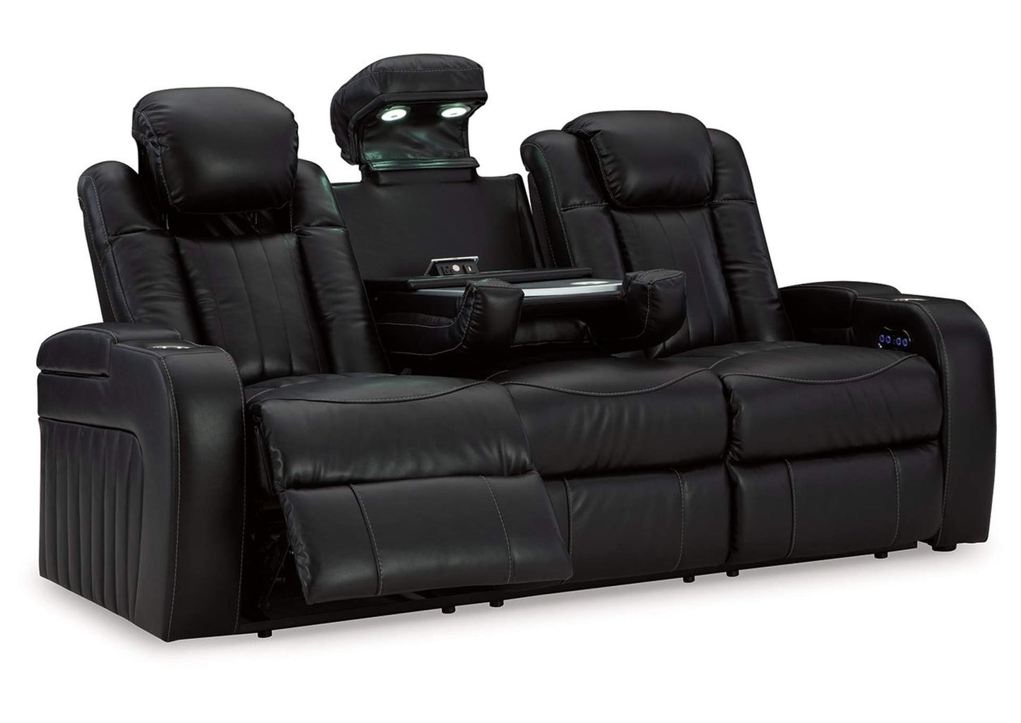 Caveman Den Power Sofa, Loveseat and Recliner