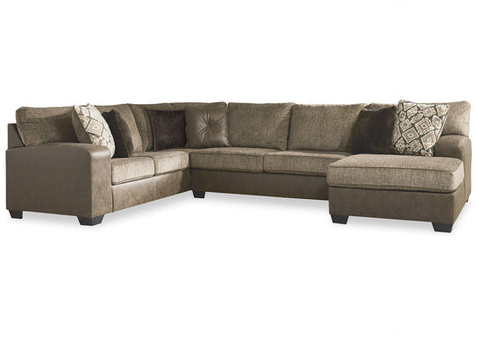 Abalone 3-Piece Sectional with Chaise