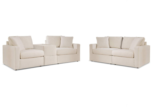 Modmax Performance Fabric Modular Loveseat Set