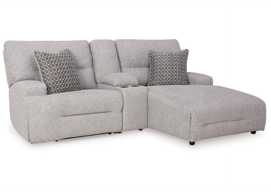 Acklen Place 3-Piece Power Reclining Sectional Sofa with Chaise