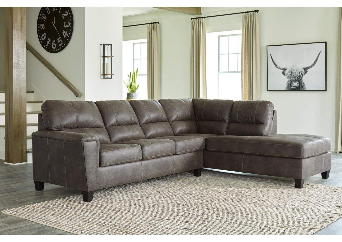 Navi 2-Piece Sectional with Chaise