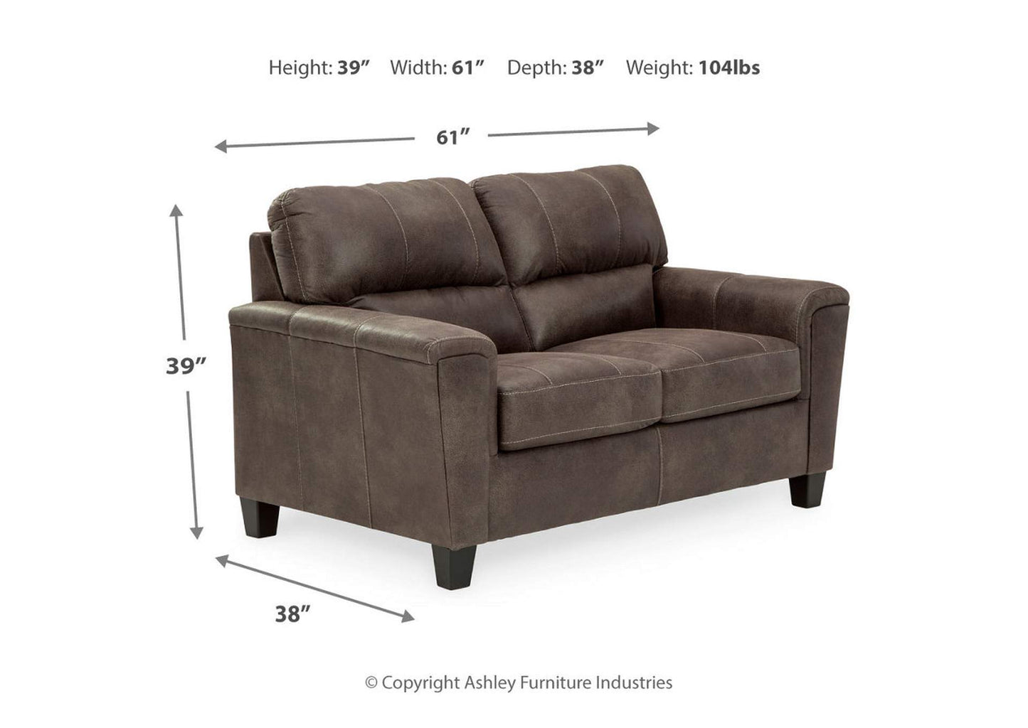 Navi Loveseat