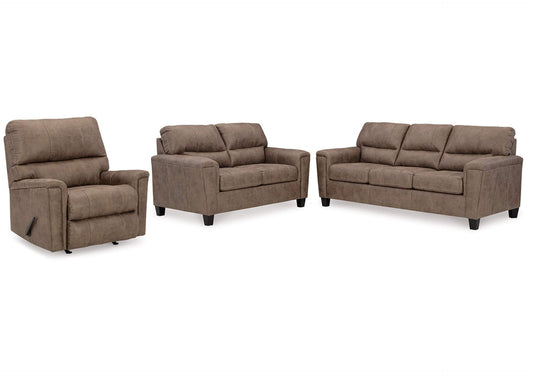 Navi Sofa, Loveseat and Recliner