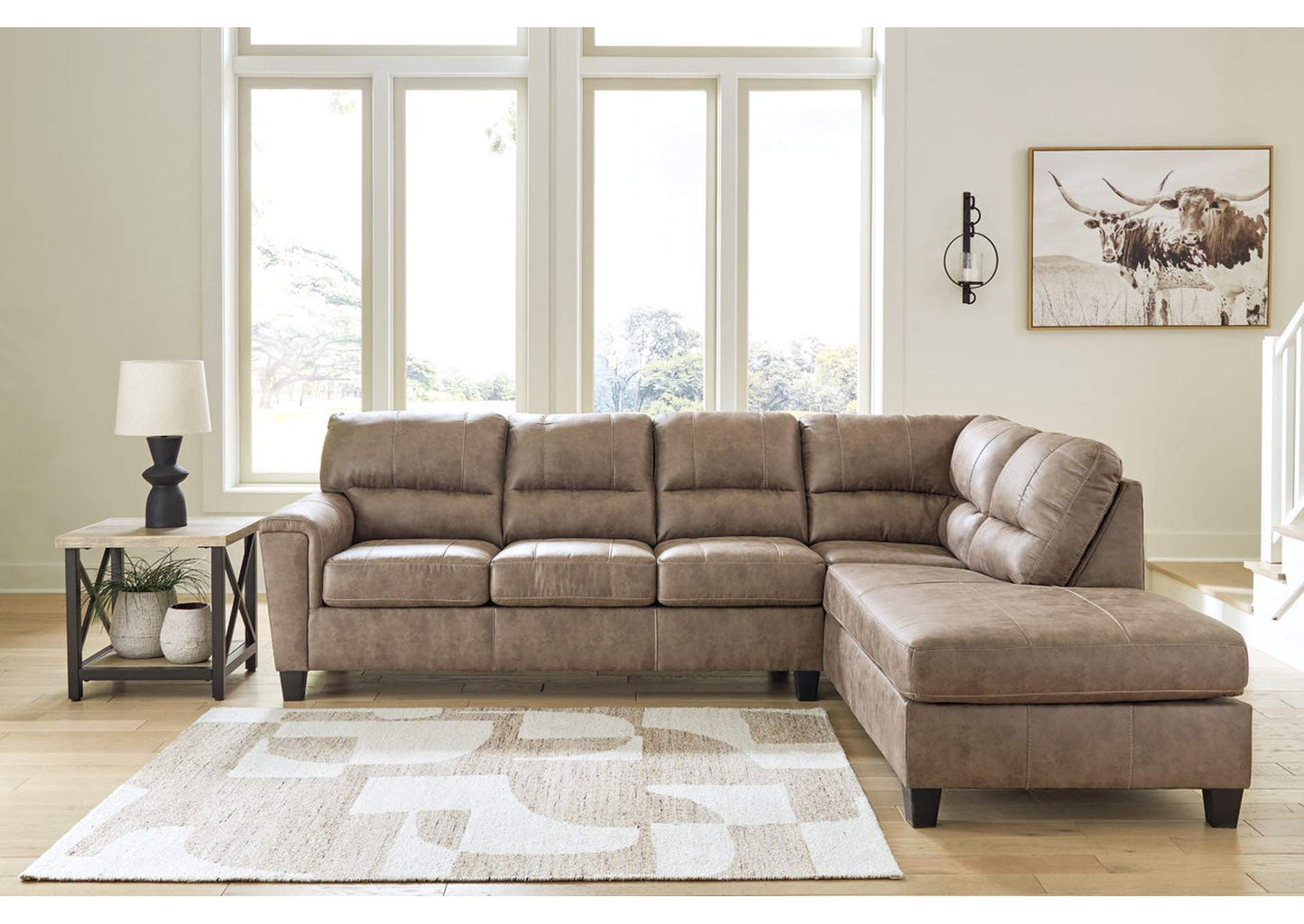 Navi 2-Piece Sectional Sofa Chaise