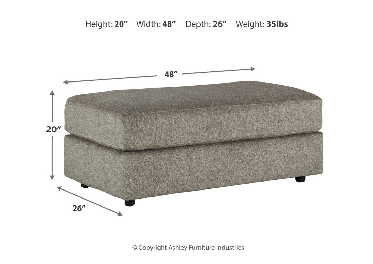 Soletren Oversized Ottoman