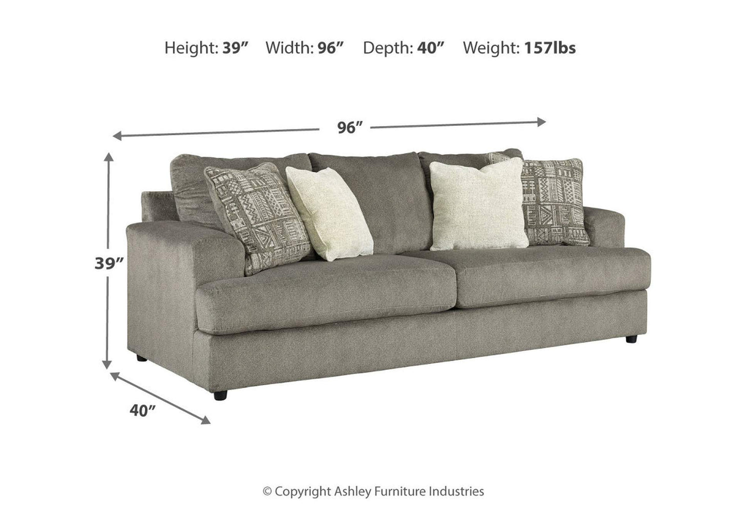 Soletren Sofa, Loveseat and Chair