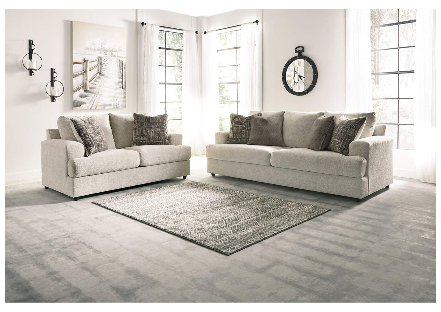 Soletren Sofa and Loveseat