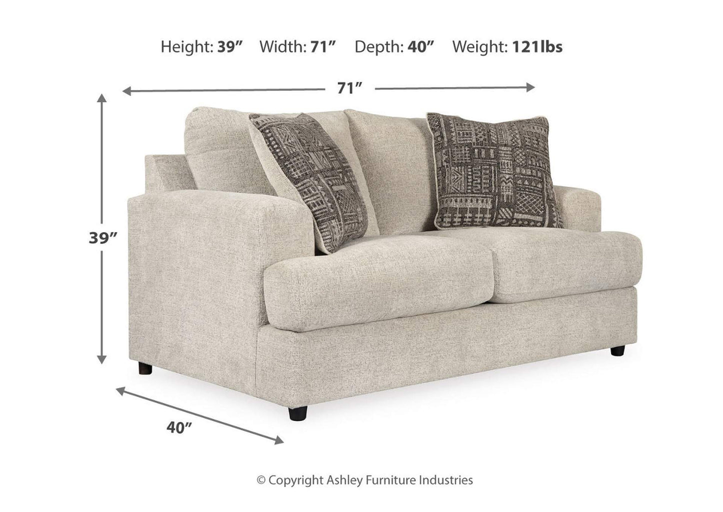 Soletren Sofa and Loveseat