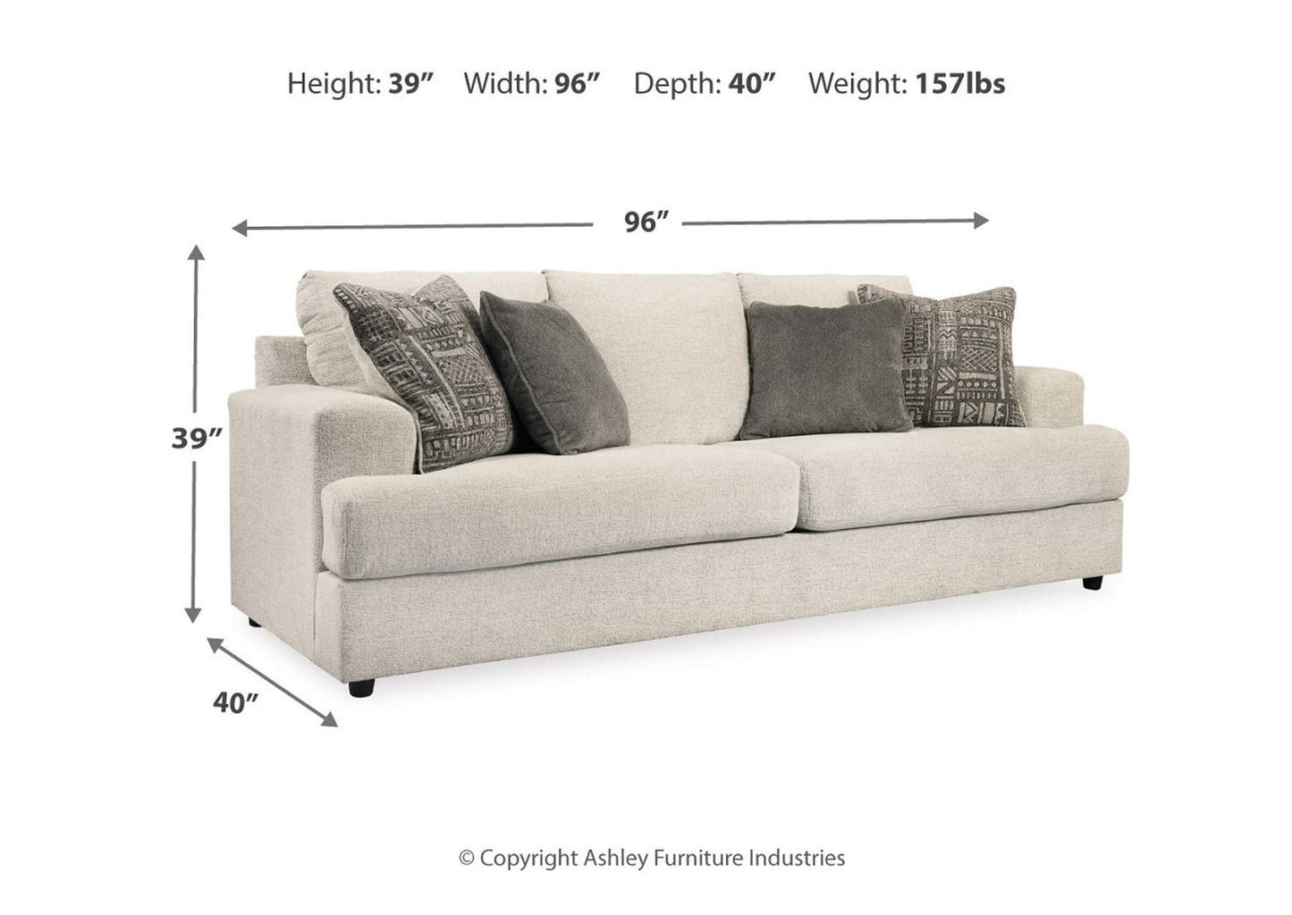 Soletren Sofa and Loveseat