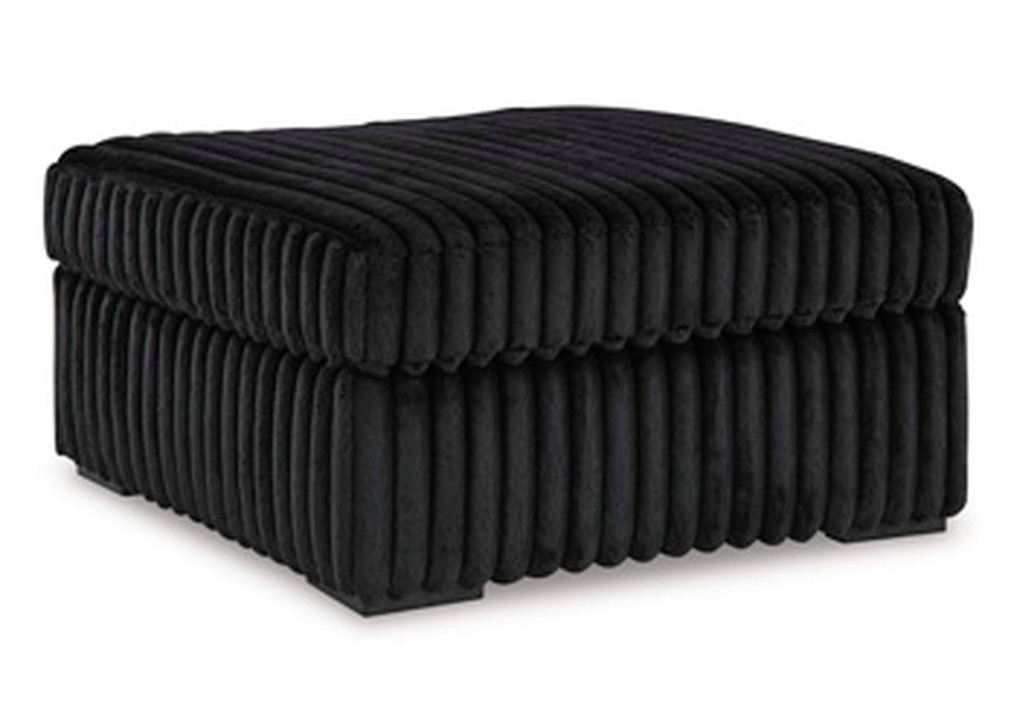 Midnight-Madness Oversized Accent Ottoman