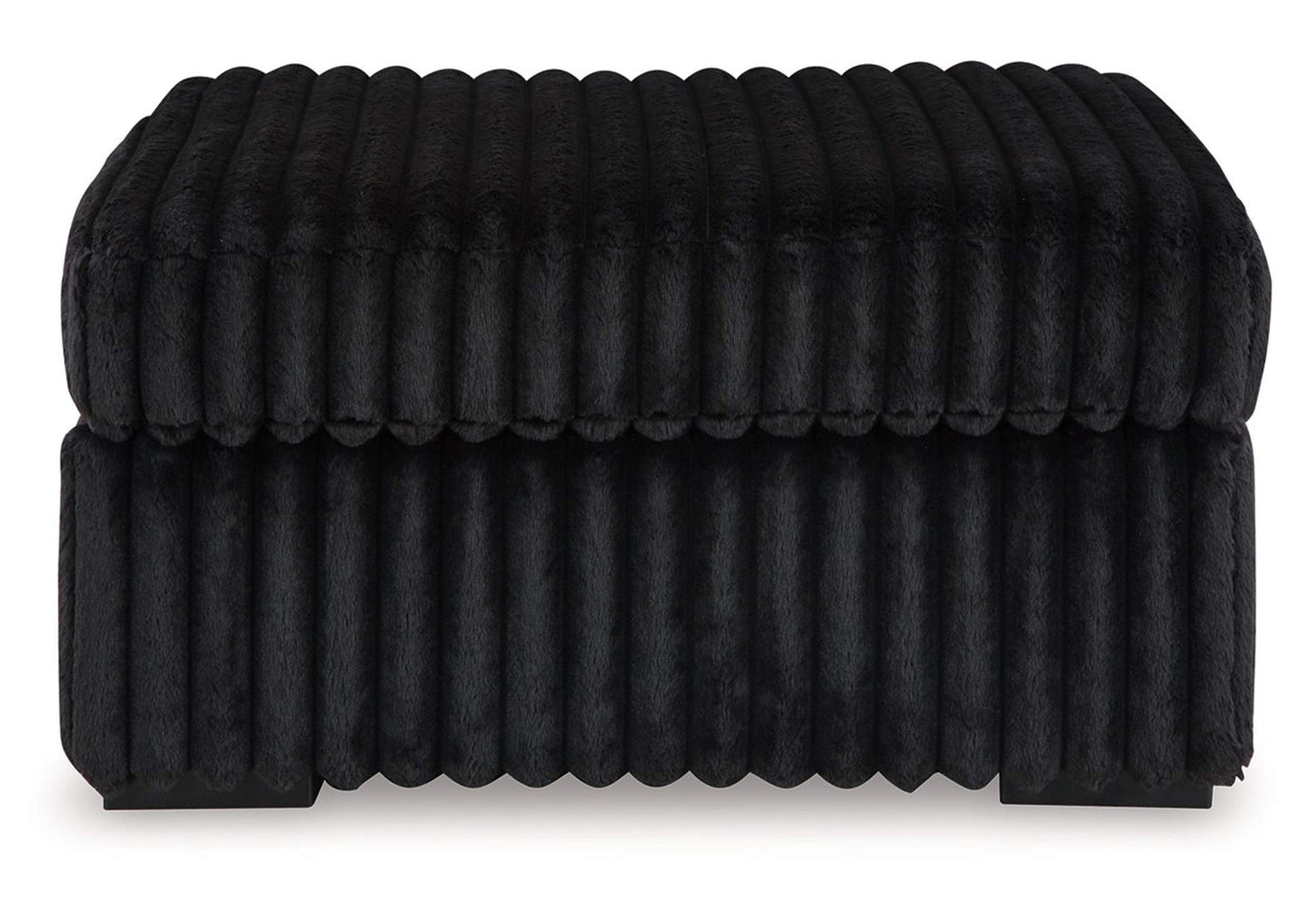 Midnight-Madness Oversized Accent Ottoman