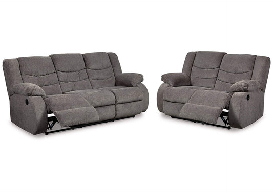 Tulen Reclining Sofa and Loveseat