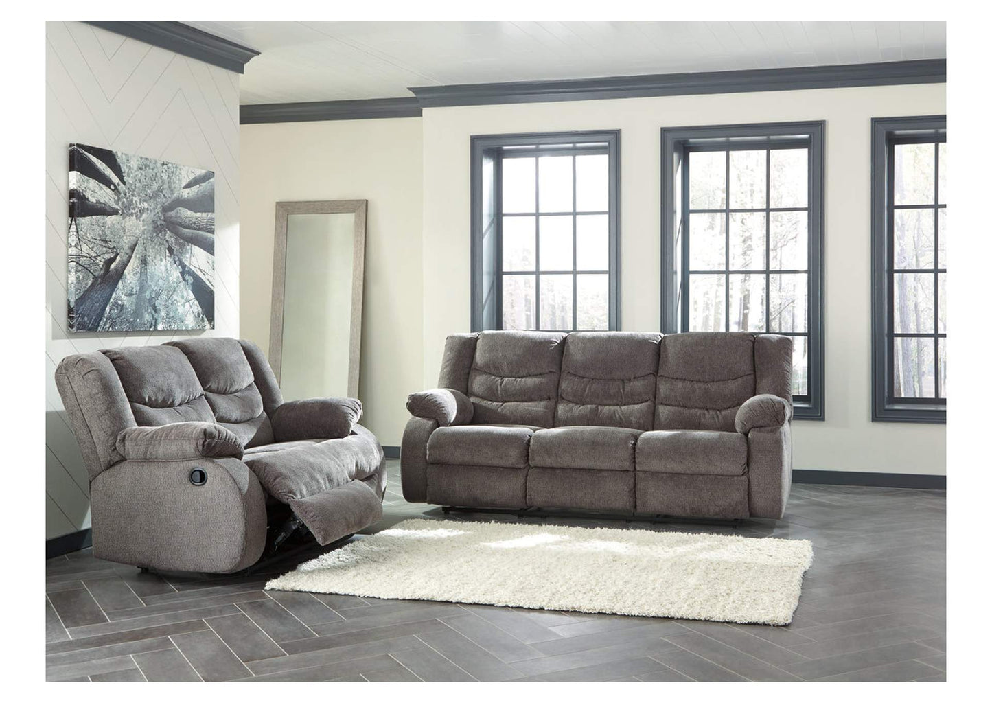 Tulen Reclining Sofa and Loveseat